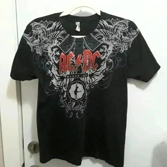 AC/DC Black Ice T-shirt Small - Picture 1 of 3